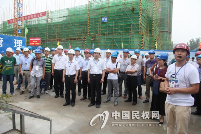 商丘市建筑工程施工质量标准化现场会在我县召开