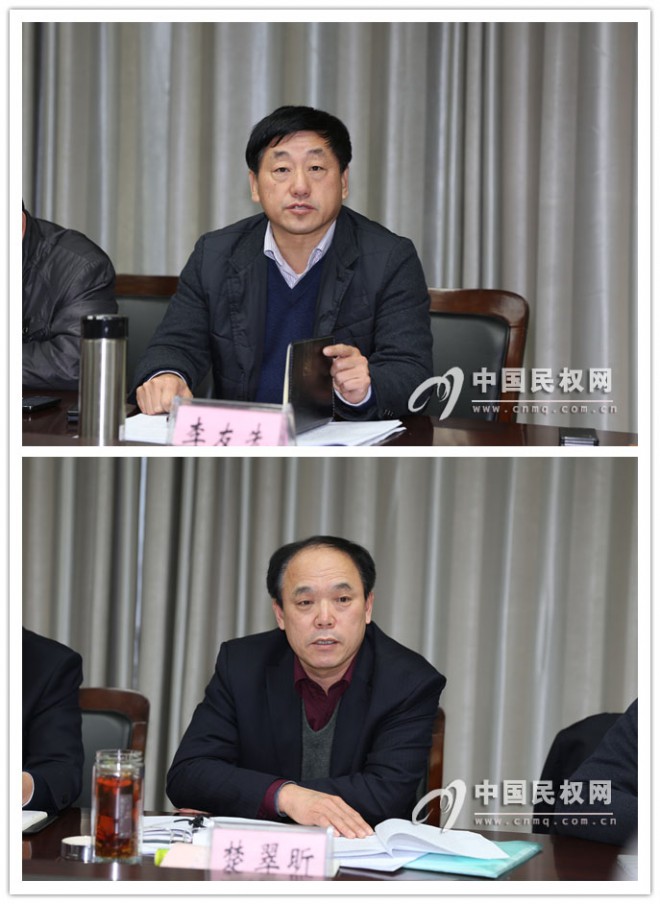县四大家领导听取重点工作领导组2014年工作情况汇报