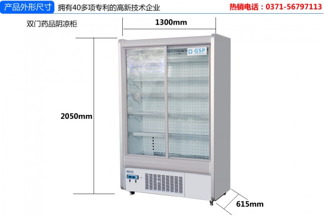 双门药品阴凉柜 双门药品阴凉柜,药品阴凉柜,郑州凯雪冷链股份有限公司