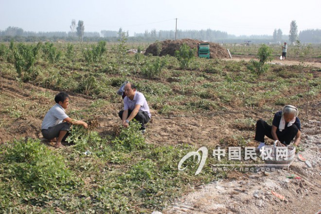 民权团县委中秋帮扶情暖人心