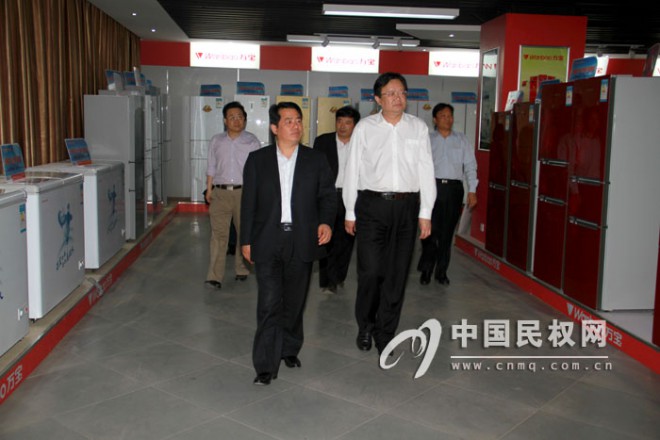 孟州市党政考察团莅临我县参观考察