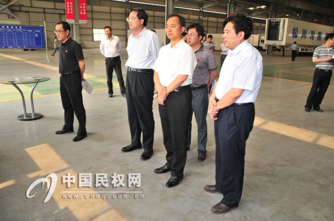 安徽省调研组莅临我县调研高新区建设情况