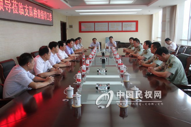 县领导走访慰问驻商驻民官兵
