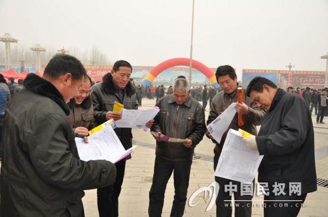 我县举办高新区企业用工招聘会