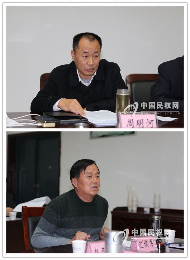 县四大家领导听取重点工作领导组2014年工作情况汇报