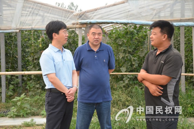 县委常委、统战部长张爱军到人和镇调研