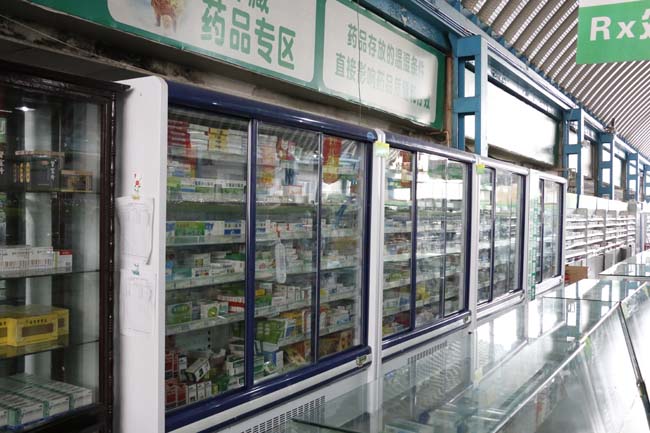 医药连锁有限公司药品阴凉柜工程案例