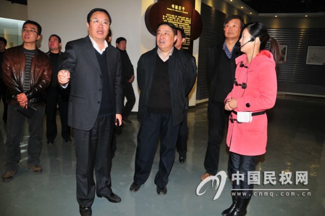 省环保厅副厅长王争亚一行莅临我县检查验收省、市级生态乡镇、生态村工作