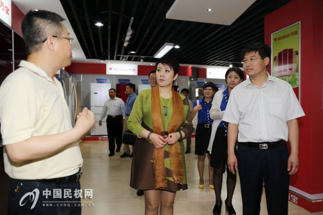 北京威业源生物科技有限公司董事长郑涵一行到我县参观考察
