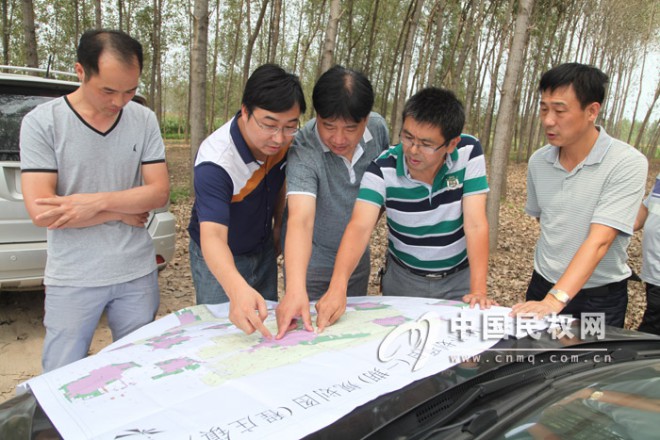 县国土资源局组织专家对郑州航空经济综合实验区基本农田异地补划项目进行论证评审