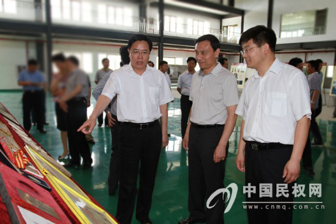 柘城县党政考察团莅民参观考察