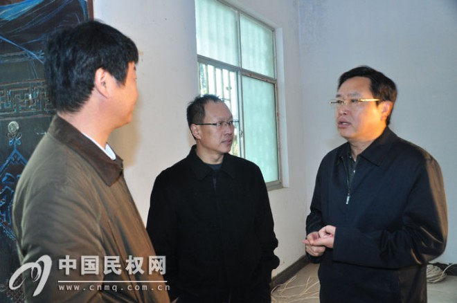 市计生委调研组一行莅民调研
