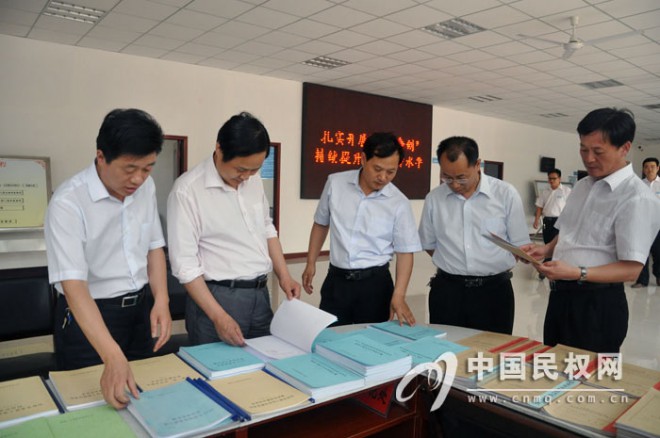 市群工部部长于水旺莅临我县调研信访稳定工作