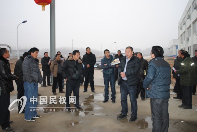 人和镇组织观摩县高新区招商引资企业