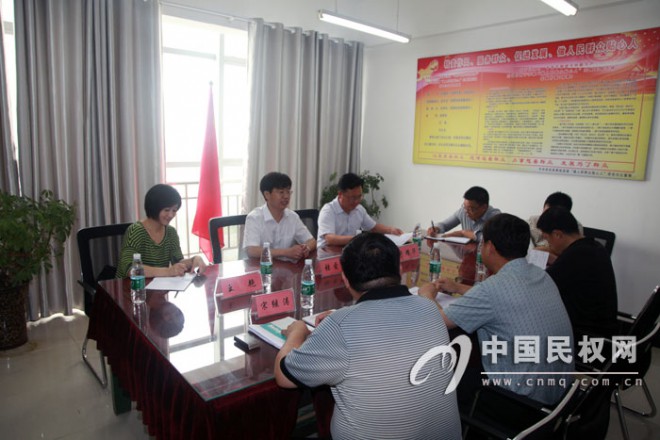 民权县委统战部召开群众路线教育实践活动民主生活会