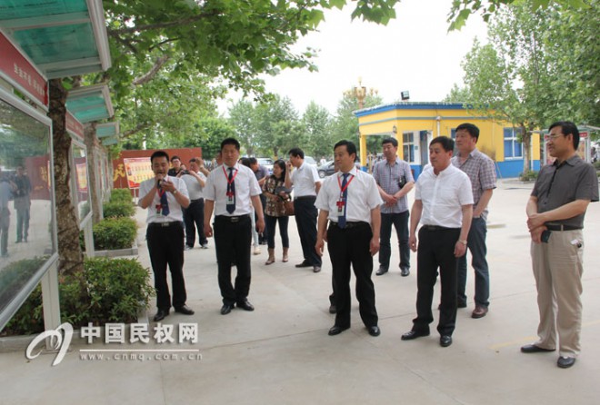 内蒙古兴安盟考察团莅临我县参观学习