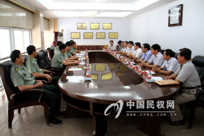 县领导走访慰问驻商驻民官兵