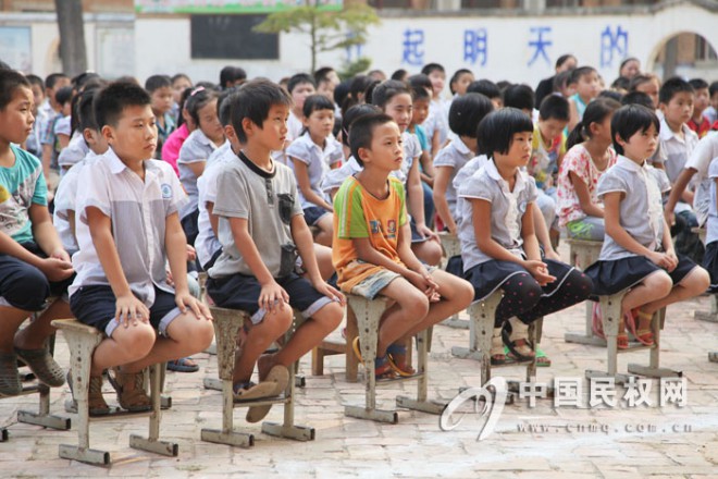 民权县第五小学举行2014秋季开学典礼