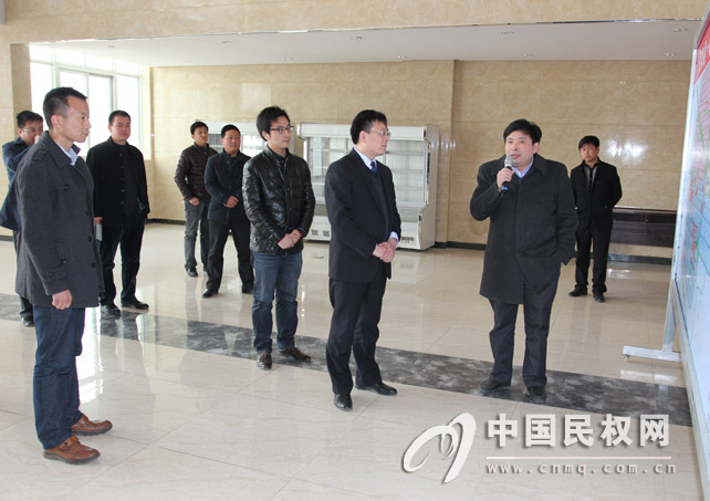宿迁市考察团莅民参观考察高新区建设和城市发展情况
