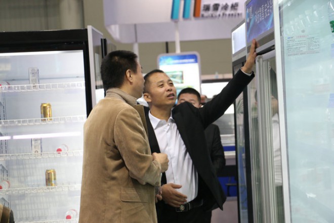 凯雪冷链携最新高端展示柜参加中国零售业展会