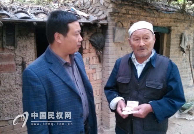 民权县委党史研究室走访慰问联系帮扶户