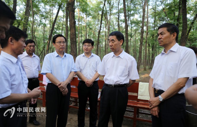 副省长王铁到我县调研黄河故道综合开发工作