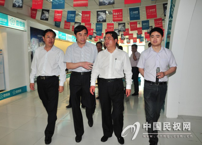 睢阳区党政考察团莅民考察