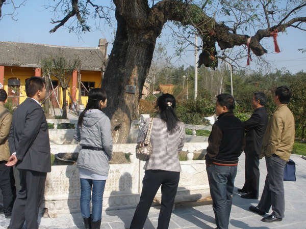 河南省旅游局质监所对我县白云禅寺进行检查