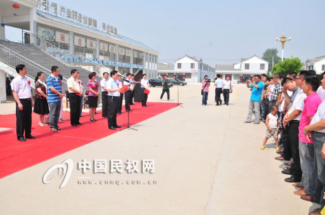 商丘职业技术学院在我县王公庄村设立教学实践基地