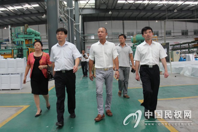 好太太电器(中国)有限公司总裁老健明莅民参观考察