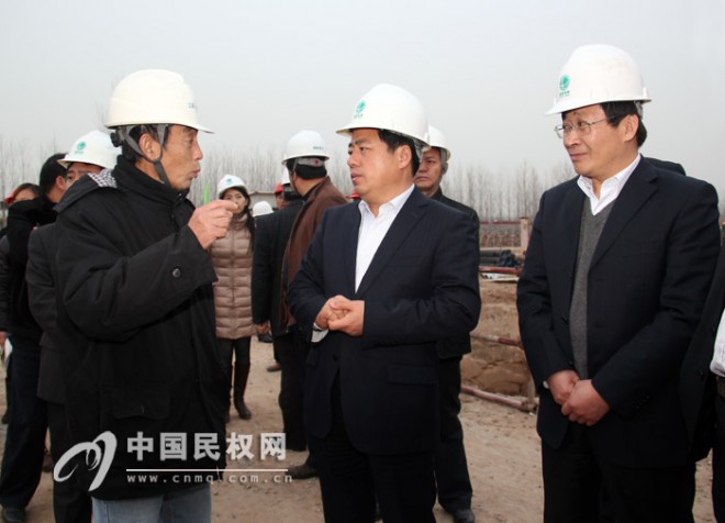 市供电局局长张道乾调研我县电力建设工作
