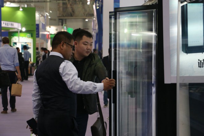 凯雪冷链携最新高端展示柜参加中国零售业展会