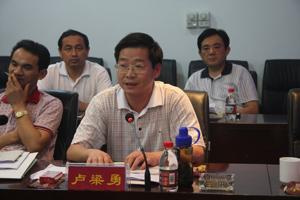 浙江上虞商务考察团莅民参观考察
