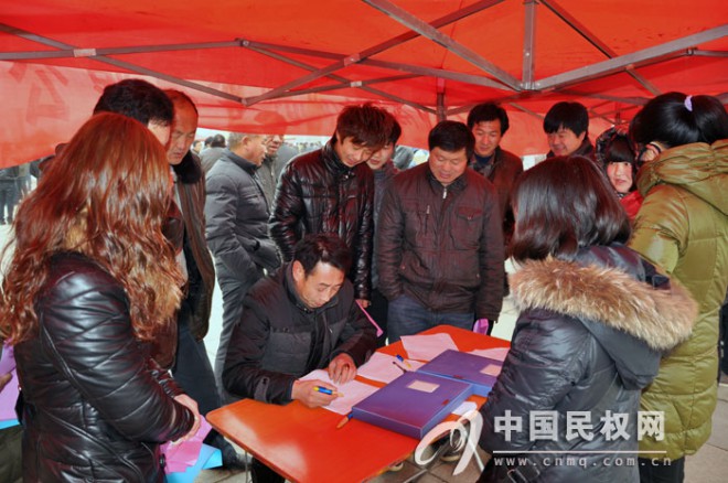 我县举办高新区企业用工招聘会