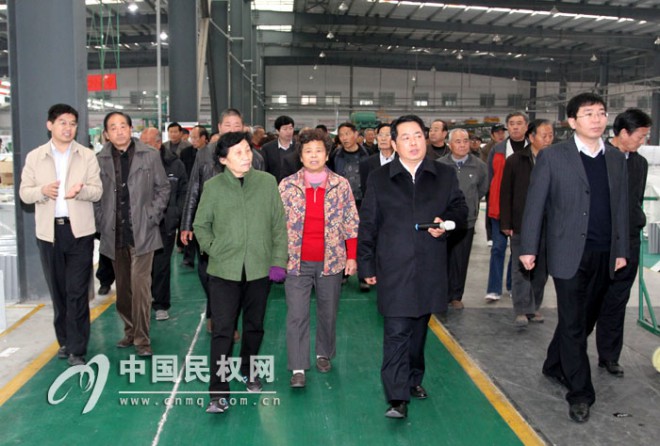 商丘市直正处级以上离退休干部莅民考察