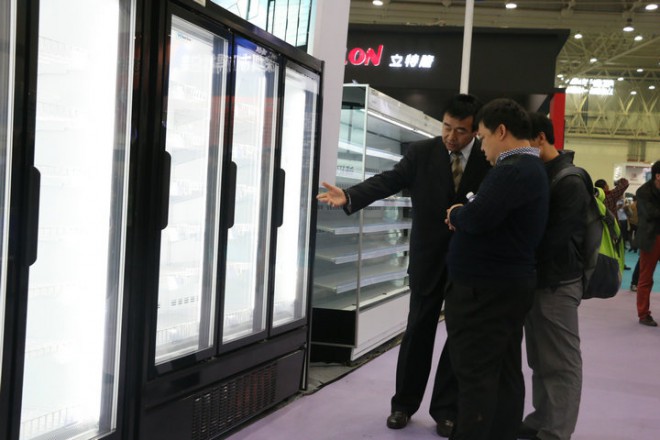 凯雪冷链携最新高端展示柜参加中国零售业展会